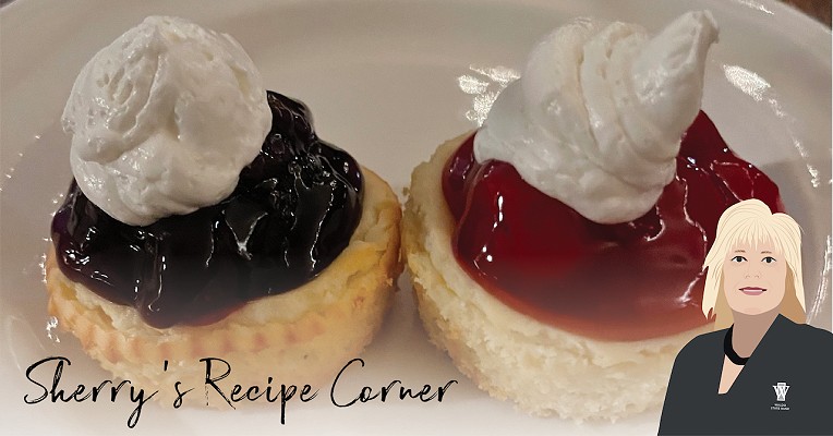 Sherry's Recipe Corner: Mini Cheesecakes